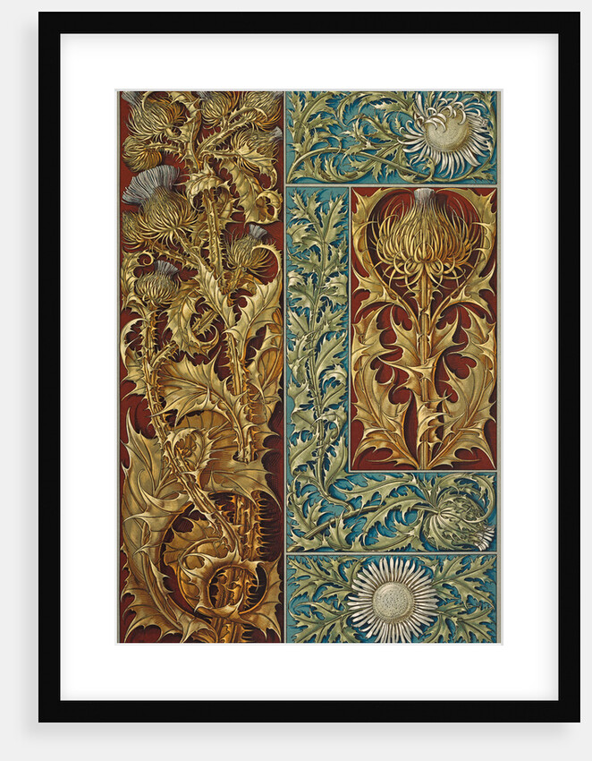 Plate 181 from 'Die Pflanze in Kunst und Gewerbe' by Anton Seder